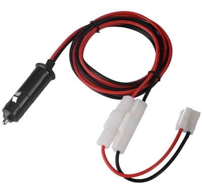 Allecto - Auto Mobiele Radio Power Kabel - T Vorm Sigarettenaansteker
