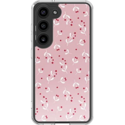 imoshion Hoesje - Geschikt voor Samsung Galaxy S23 - Design hoesje - Berries Blush