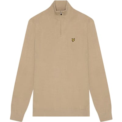 Merinowollen trui met ritssluiting Lyle & Scott