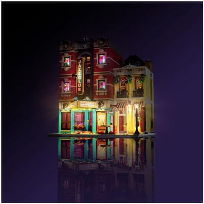 Verlichtingsset geschikt voor LEGO® Jazz Club 10312