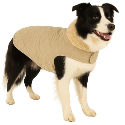 Hondenjas – Flamingo Bonnie – honden jas – hondenjasjes winter – hondenjas waterdicht – 50 cm – A:50cm B:38-40cm C:62-68cm – beige