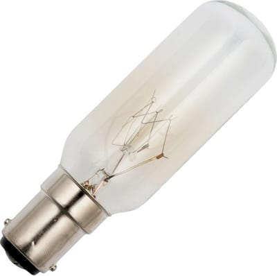 Schiefer BA15d Buis Gloeilamp | 15W 2700K 85lm 220V/230V | Dimbaar