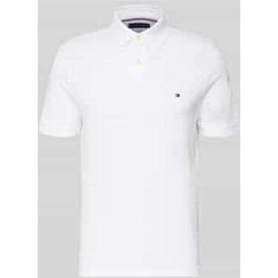 Tommy Hilfiger - 1985 Polo Wit - Slim-fit - Heren Poloshirt Maat S