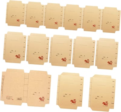 Boekomslagen Set - Boekbeschermers - Boeken Beschermen - Drie Maten - 30 x 21 cm - Gemengde Kleuren