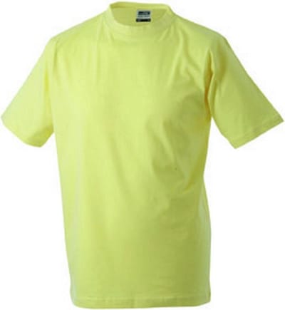 James and Nicholson - Unisex Medium T-Shirt met Ronde Hals (Geel/Geel)