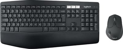 Logitech MK850 Performance - keyboard and mouse set - Spanish - Keyboard and mouse set - Spaans - Zwart
