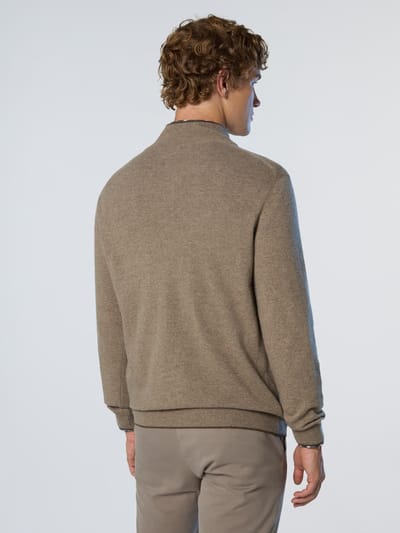 North Sails Knit Half Zip Sweater Heren - Maat S