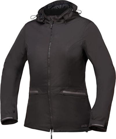 IXS Elora-ST-Plus Dames Zwart Textiele Motorjas - Jas