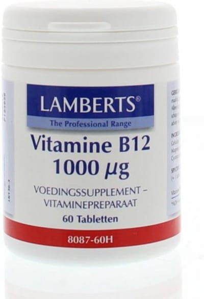 Lamberts Vitamine B12 methylcobalamine 1000mcg 60 Tabletten