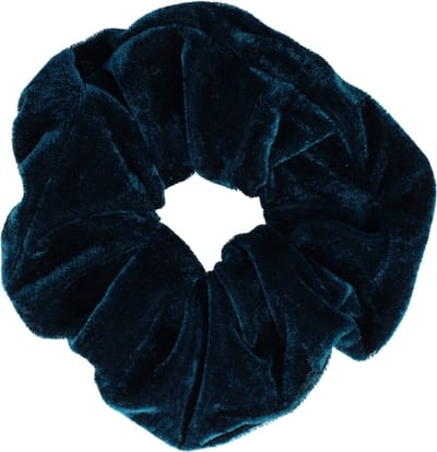 Haarsoires Haarelastiek Scrunchie – Basic – Velvet Stof – Zeegroen - Haarkrinkel - Haar Elastiek met Stof - Zacht & Haarvriendelijk