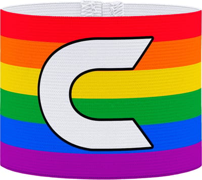 Aanvoerdersband - Regenboog - Junior