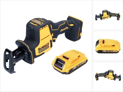 DeWalt DCS 369 N accu reciprozaag 18 V borstelloos + 1x accu 2,0 Ah - zonder oplader