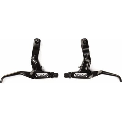 Elvedes Remhendels voor mechanische schijfrem - Ergonomisch - Aluminium - Set links en rechts