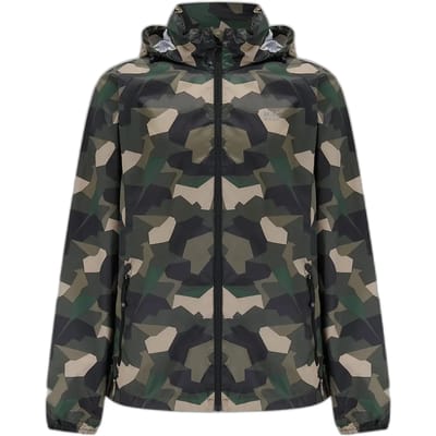 Mac in a Sac Regenjas - Volwassenen - Green Camo - XS