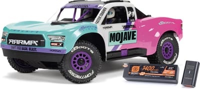 ARRMA ARA2304ST1 MOJAVE GROM 223S BLX Brushless 4X4 Small Scale Desert Truck RTR