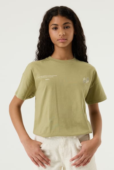 Meisjes-T-shirt met ronde hals Garcia