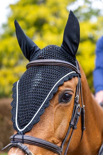 Horsegear Oornetje Horsegear Hgfrome Zwart