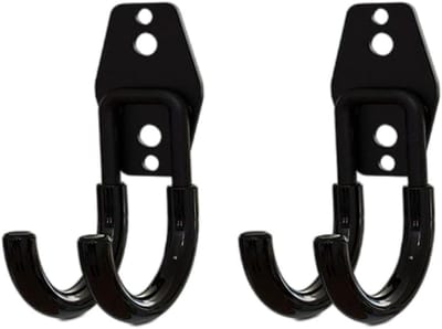 Strijkijzer accessoire - 2 stuks wandhaakken voor strijkplank, wandmount strijkplanksupport, strijkplankhaak, wandmount waskamer support, huishoudelijk gebruik
