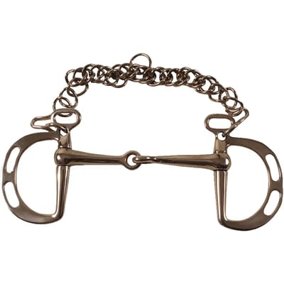 Spaans bit voor een bewegelijk paard Umbria Equitazione SS Uxeter