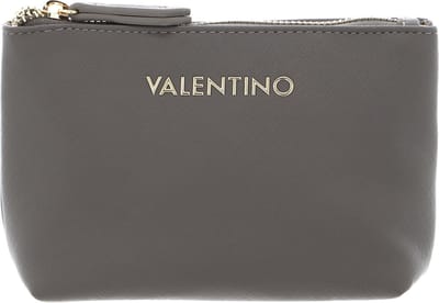 VALENTINO Toilettas Zero Re Soft Cosmetic Case Grigio Grijs