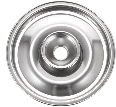 Dailygoody - Stainless Steel Mini Jar Lid - Vervangend deksel - Duurzaam en roestvrij - 10 cm - Voor specerijen en olie - Geschikt voor thuis en resta..