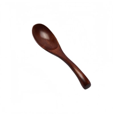 5 stuks - Houten lepels - Huishoudlepels - Keukengerei - Geschikt voor soepen en pap - 17*3,8 cm - Koffiekleur