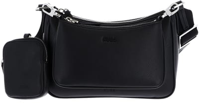 HUGO schoudertas utensil zak Bel 2.0 Crossbody Bag Multi Black zwart