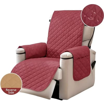 100% Waterdichte Relaxfauteuilhoes Wasbare Bankhoezen voor Kinderen Huisdieren Honden Slipcover Meubelbeschermer met Elastische Banden