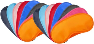 Oogmaskers - Slaapmaskers - Reizen en ontspanning - Verstelbare band - 34 stuks - Diverse kleuren