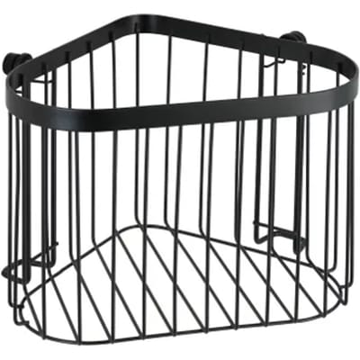 Wenko Douchemand Classic Plus 23,5x16,5x18,5cm Zwart