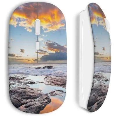 Souris sans fil Nature sunset