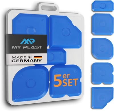 Set van 5 Voegspatels voor Siliconen en Acryl - Professioneel Gereedschap voor Hoeken en Randen