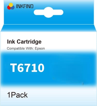 INKFIND T6710 ink maintenance box compatibel met Epson C13T671000 maintenance box voor Epson Workforce Pro WP-4010 WP-4020 WP-4090 WP-4520 WP-4530 WP-4533 WP-4540 WP-4590 WF-R4630 -1-pack