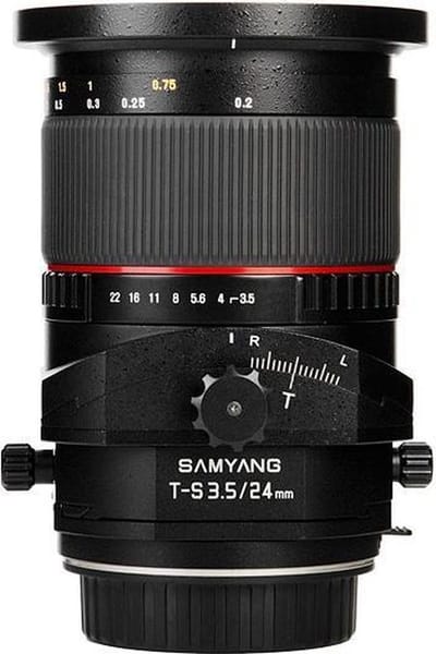 Samyang 24mm F3.5 Ed As Umc Tilt/Shift - Prime lens - geschikt voor Canon