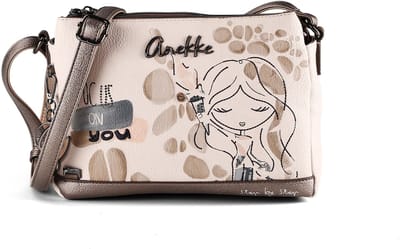 Anekke schoudertas Muse Olympia Crossbody Bag Multicolor beige