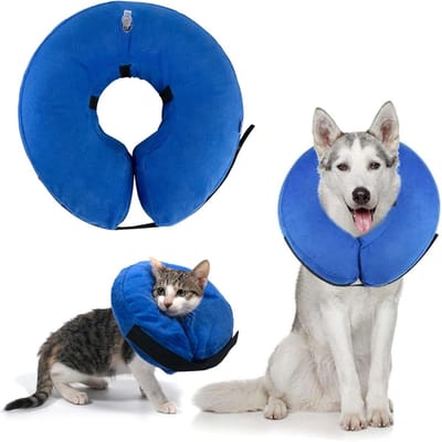 Hondenhalsband voor Herstel en Bescherming - Alternatief voor Kegel na Chirurgie, Comfortabele Nekband voor Huisdieren