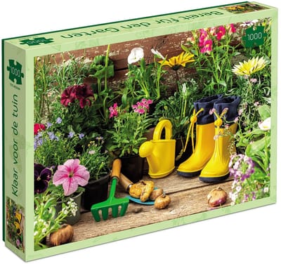 Klaar voor de Tuin - Legpuzzel (1000 stukjes) - Tucker's Fun Factory