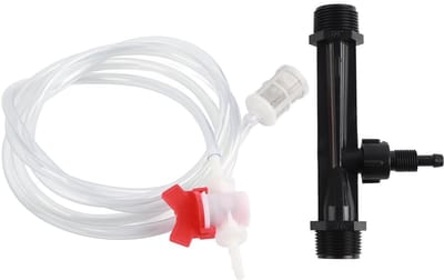 Dailygoods- Meststofinjector Alles-in-één Irrigatiekit - Druppelslang - Kunststof - G3/4 Aansluiting - Vloeibare Meststof Injectie - Duurzaam Gebruik - Irrigatiesysteem
