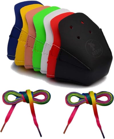 Neusbeschermers Rolschaatsen - Teenkapjes Beschermers - Sport Bescherming - Slijtvast Supervezel - 1 Paar - Wit