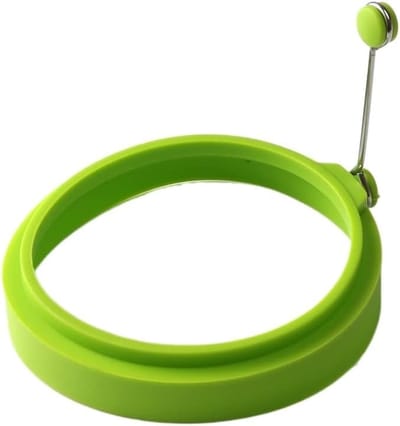 Waledano® Eiervormer - Pancake Ring - Bakvorm Eieren - Siliconen Bakvorm - Cakevorm - Eierkookring - Handvat - 2 Stuks