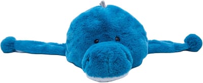 Cute since 1999 - Hoed voor kinderen - Knuffel hoed met Sjaal - Blauwe dinosaurus