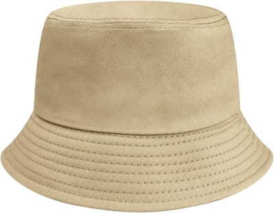 Kinder Bucket Hoed - Zonnehoed Meisjes Jongens - Bescherming Tegen Zon - Dubbelzijdig Draagbaar - Niet Gespecificeerd - Khaki