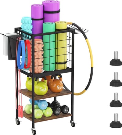 Yogamat Opbergrek en Fitness Organizer voor Thuisgym