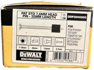 DeWalt DDF3000200 Universele PAT-spijker 32 mm voor 100 stuks
