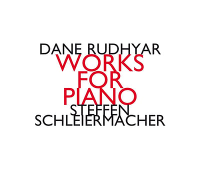 Steffen Schleiermacher - Rudhyar: Works For Piano (CD) (Limited Edition)