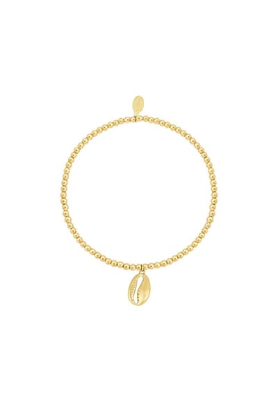 schelpenarmband - Goudkleur