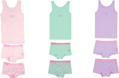 Kinderondergoed Funderwear - Voordeelset Ondergoed Tijger - Multicolor - Maat 92/98 -