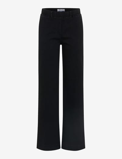 Raphaela by Brax Dames Marlenebroek  Style PAM FLARED BLACK, denim zwart, maat 36