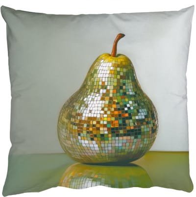 Sierkussens - Kussentjes Woonkamer - 50x50 cm - Fruit - Disco - Art - Glitter