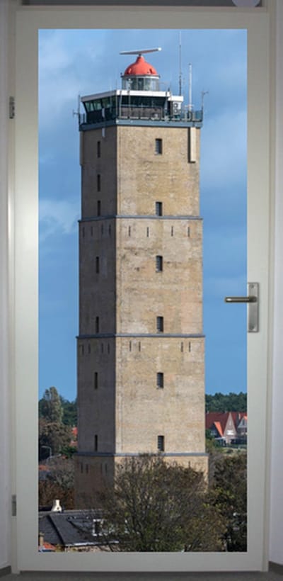 Deurposter 'Brandaris 2' - deursticker 75x195 cm